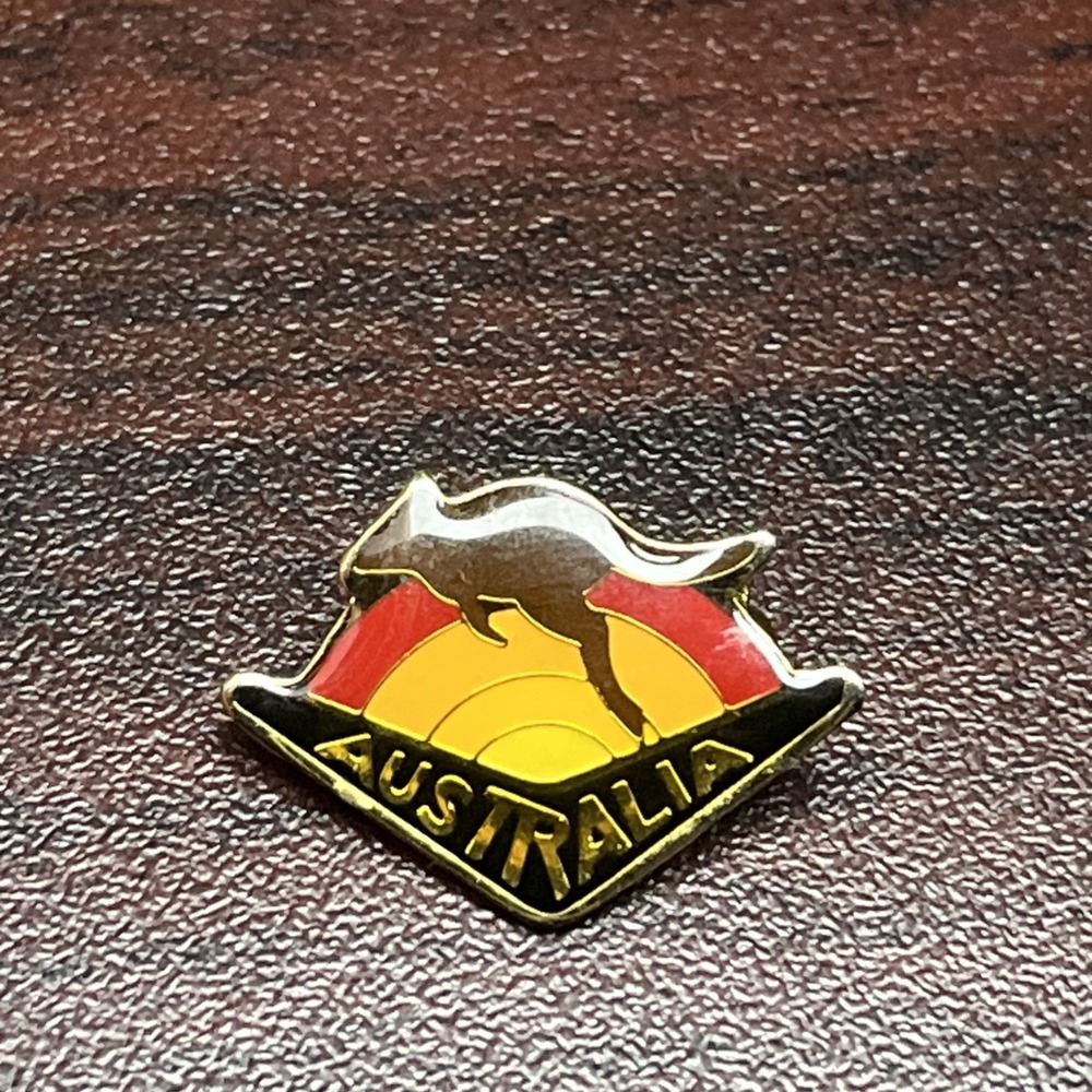 Australia Kangaroo Boomerang Lapelβ Hat Pin